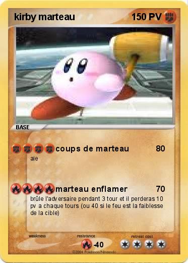 Pokemon kirby marteau