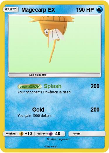 Pokemon Magecarp EX