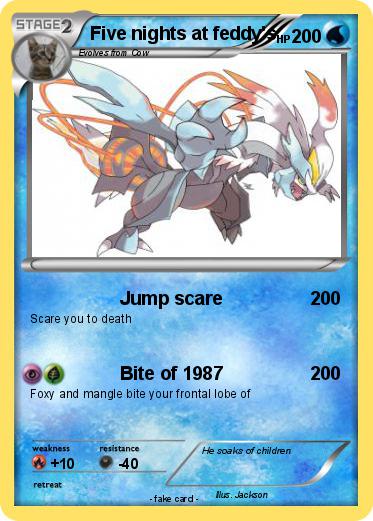 Pokemon Five nights at feddy's