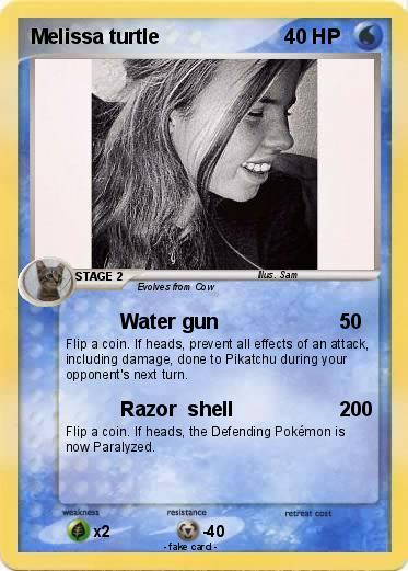 Pokemon Melissa turtle