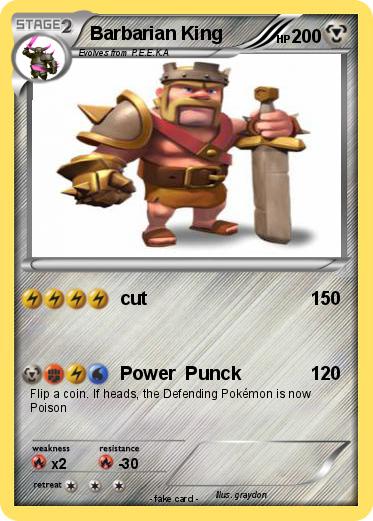 Pokemon Barbarian King