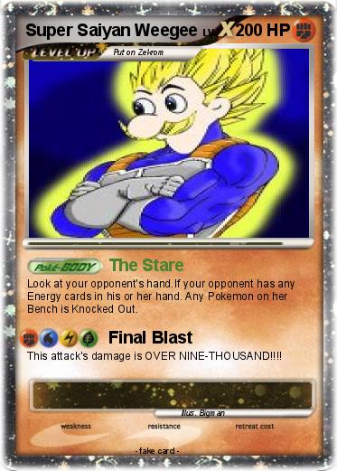 Pokemon Super Saiyan Weegee
