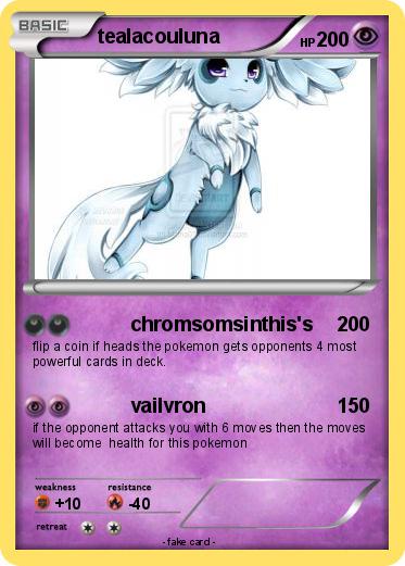 Pokemon tealacouluna