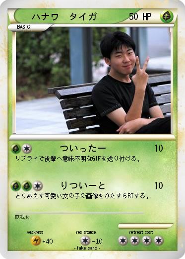 Pokemon ハナワ　タイガ