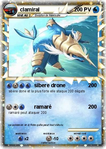 Pokemon clamiral
