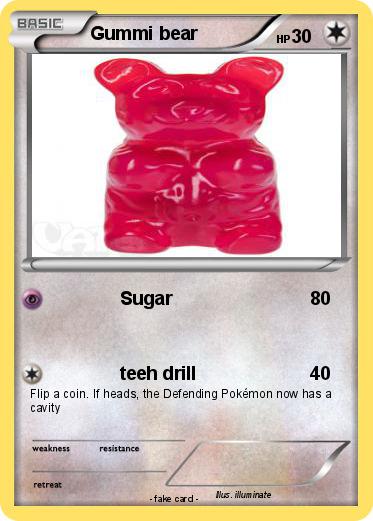 Pokemon Gummi bear