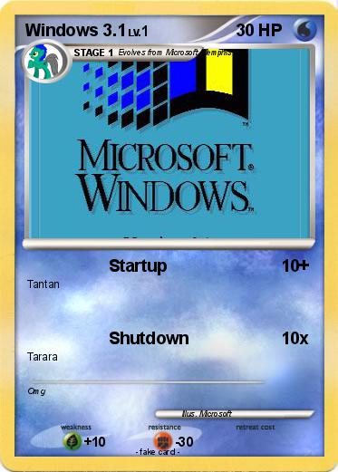 Pokemon Windows 3.1