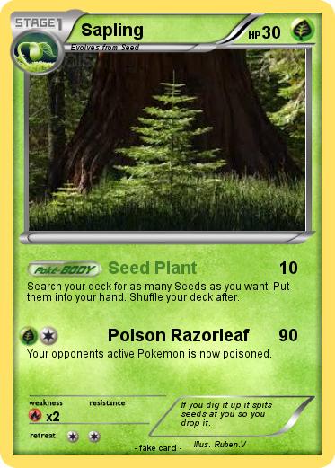 Pokemon Sapling