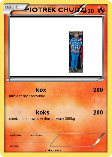 Pokemon PIOTREK CHUDZI