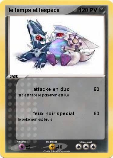 Pokemon le temps et lespace