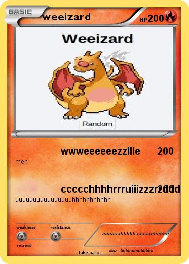 Pokemon weeizard
