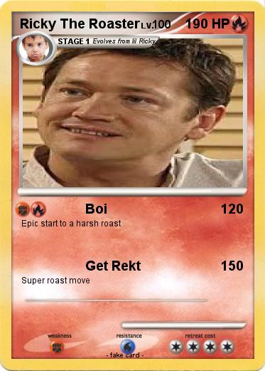 Pokemon Ricky The Roaster