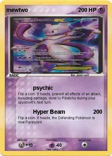 Pokemon mewtwo