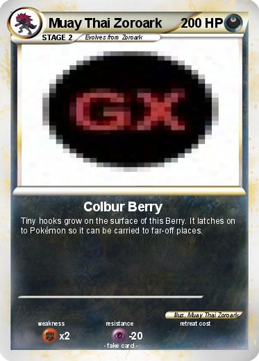 Pokemon Muay Thai Zoroark
