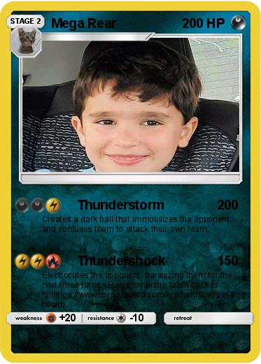 Pokemon Mega Rear