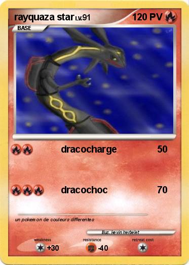 Pokemon rayquaza star