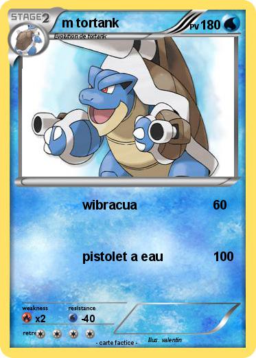 Pokemon m tortank