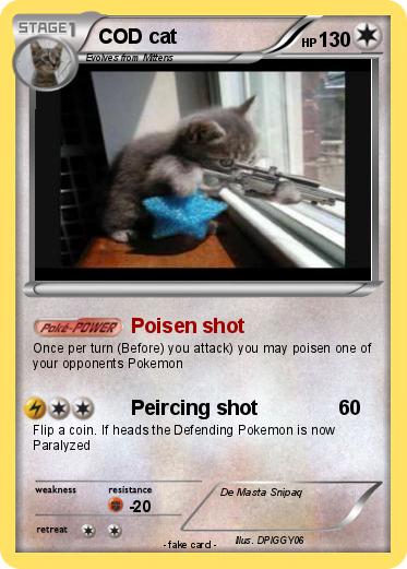 Pokemon COD cat