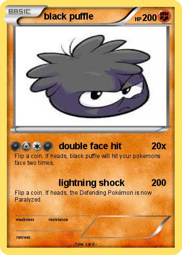 Pokemon black puffle