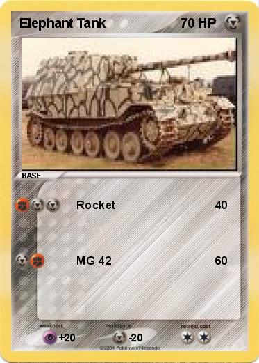 Pokemon Elephant Tank