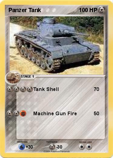 Pokemon Panzer Tank