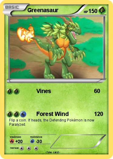 Pokemon Greenasaur