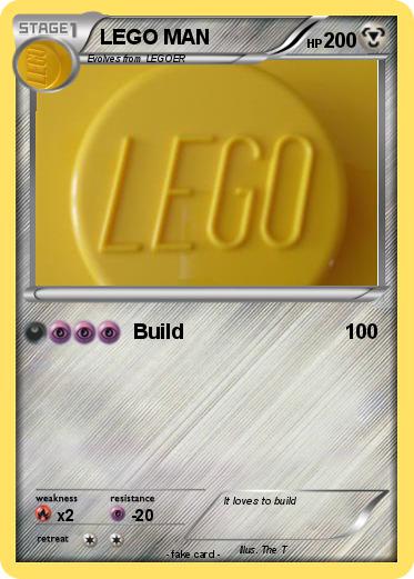 Pokemon LEGO MAN