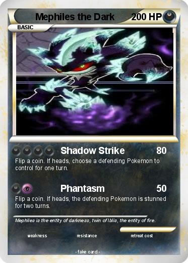 Pokemon Mephiles the Dark