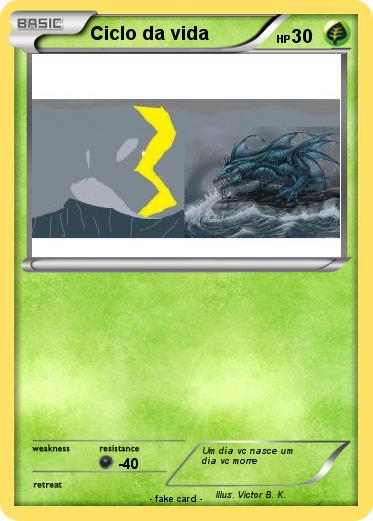 Pokemon Ciclo da vida