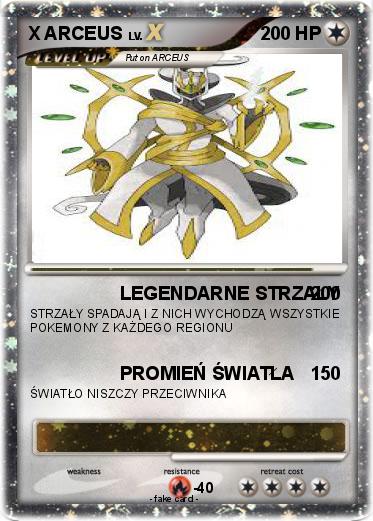 Pokemon X ARCEUS