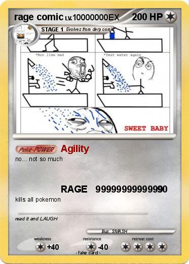 Pokemon rage comic