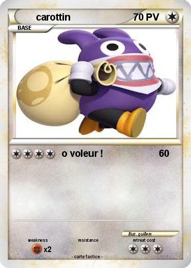 Pokemon carottin