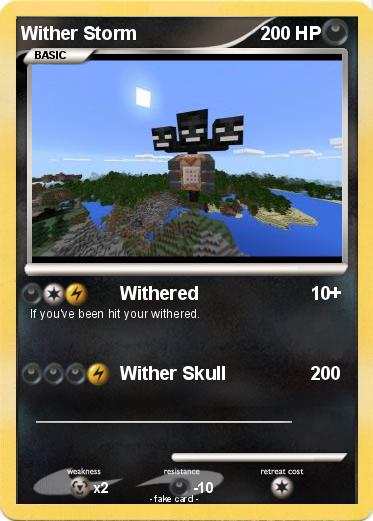 Pokemon Wither Storm