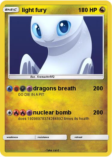 Pokemon light fury