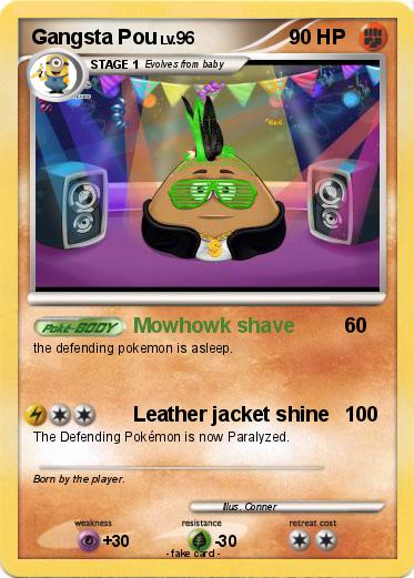Pokemon Gangsta Pou
