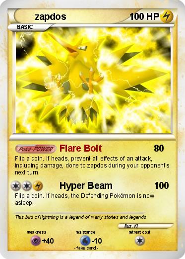Pokemon zapdos