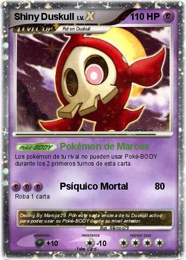 Pokemon Shiny Duskull