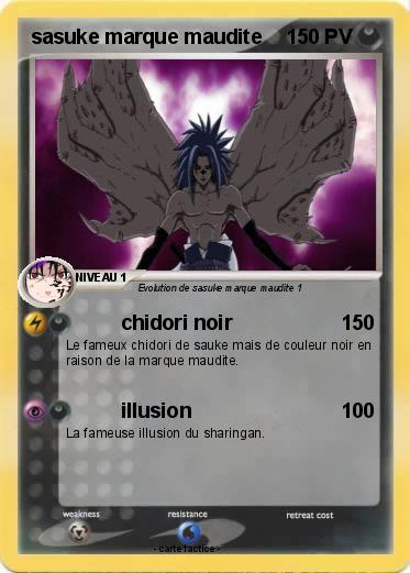 Pokemon sasuke marque maudite