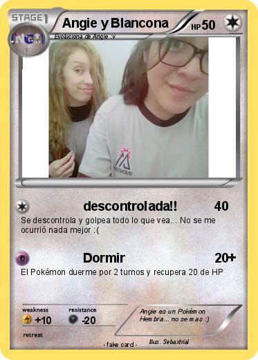 Pokemon Angie y Blancona