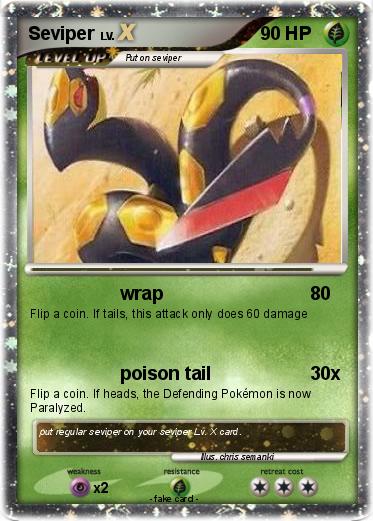 Pokemon Seviper