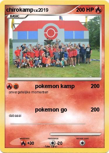 Pokemon chirokamp