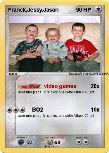 Pokemon Franck,Jessy,Jason