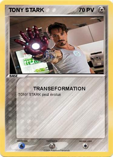 Pokemon TONY STARK