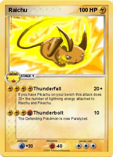 Pokemon Raichu
