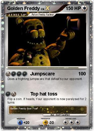 Pokemon Golden Freddy