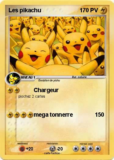 Pokemon Les pikachu