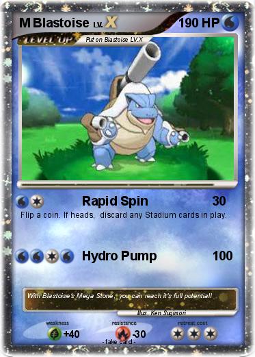 Pokemon M Blastoise