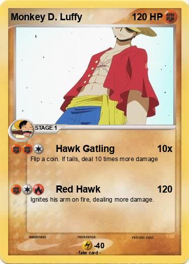 Pokemon Monkey D. Luffy