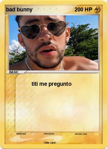 Pokemon bad bunny