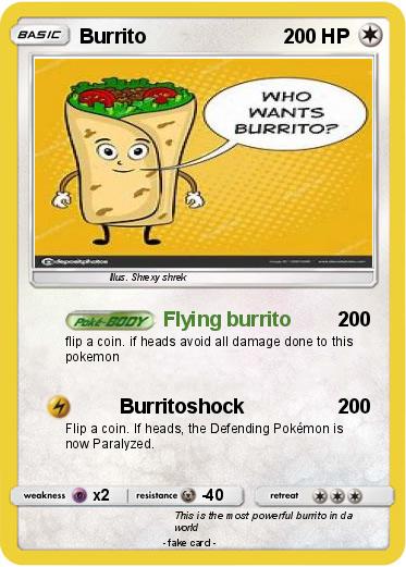 Pokemon Burrito